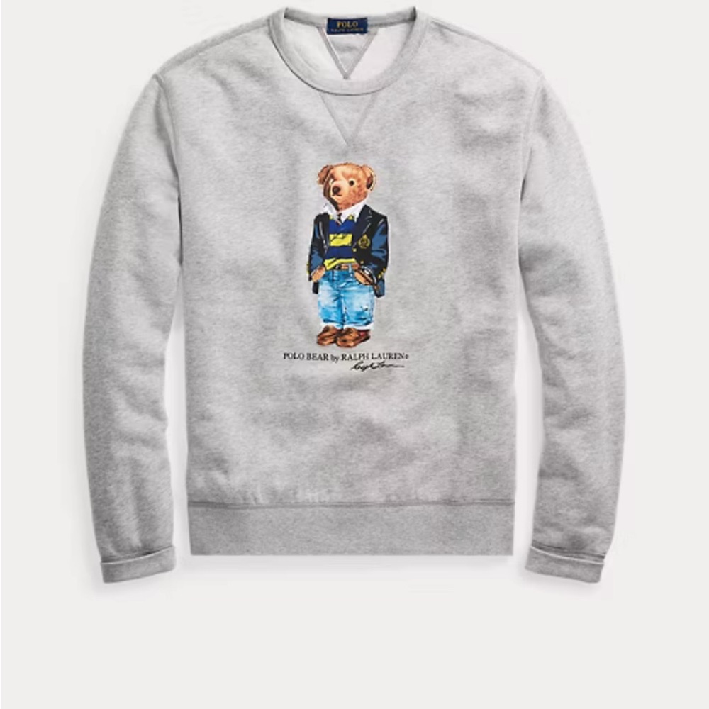 Polo by Ralph Lauren Gray Bear Sweater